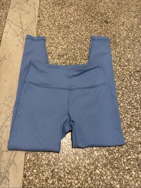 90 Degree by Reflex Blue High-Waist Active Leggings